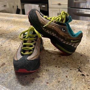 Kids Nike Air Max Sneakers Green,white,tan,black